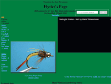 Tablet Screenshot of flytierspage.com